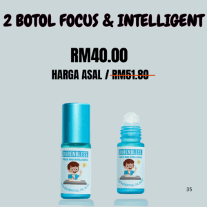 2 Botol Focus & Intelligent